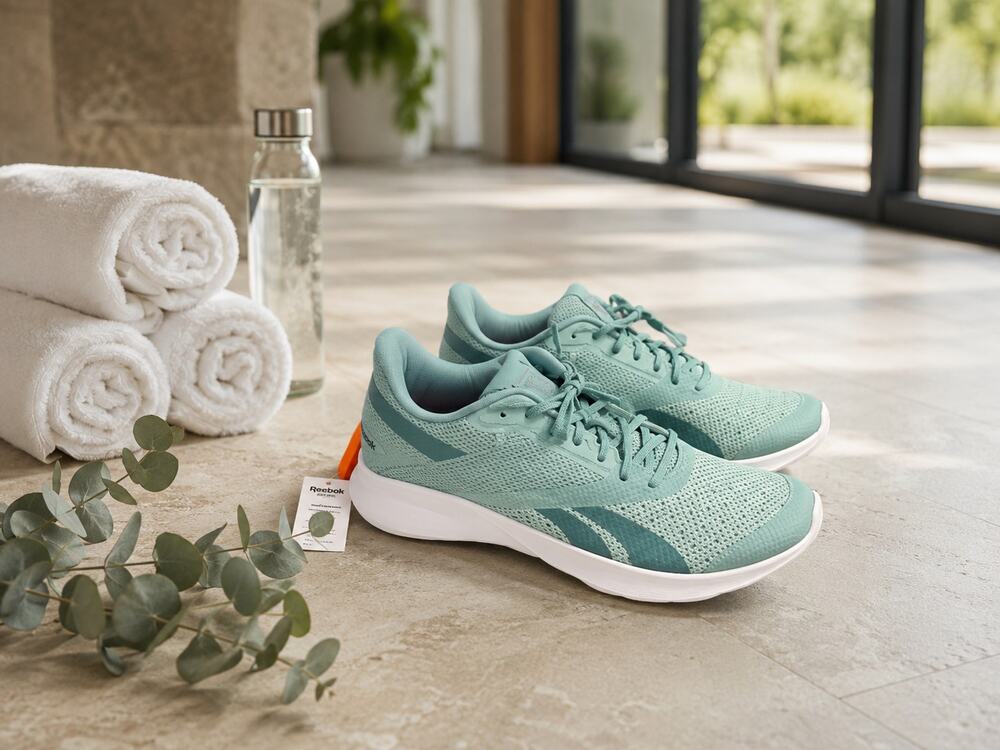 NWT Reebok Women's Size 8 Mint Green Memory Foam Walking Running Sneakers